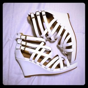 White wedges